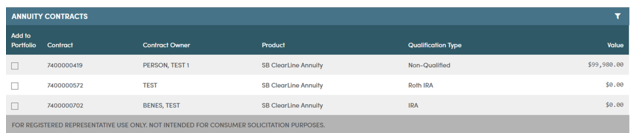 View Account Information